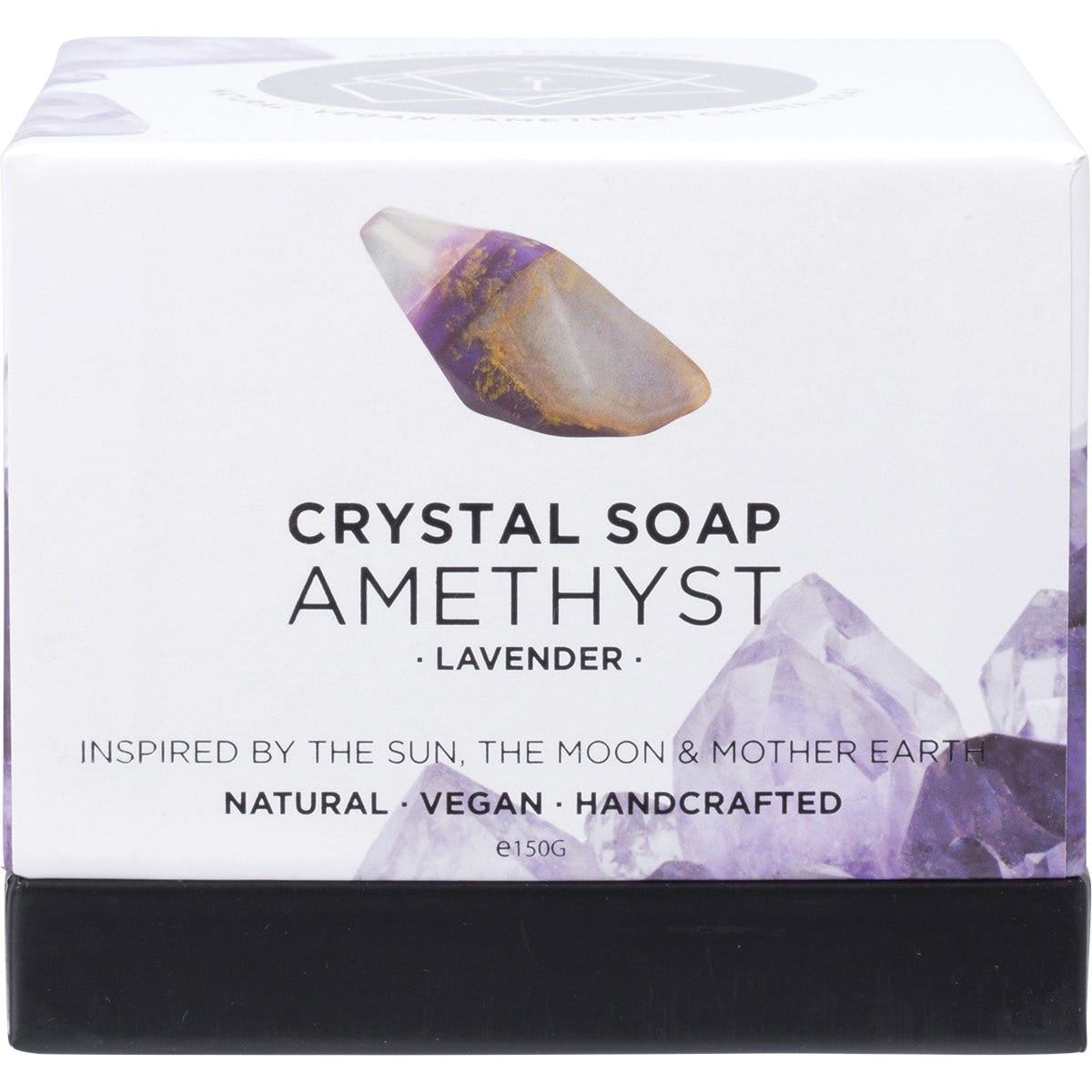 Summer Salt Body Crystal Soap Amethyst Lavender