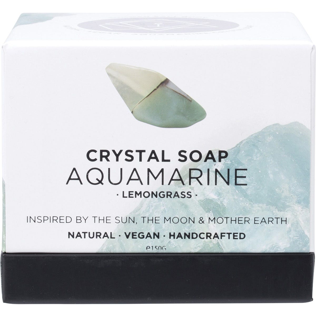 Summer Salt Body Crystal Soap Aquamarine Lemongrass