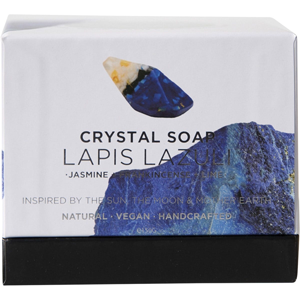 Summer Salt Body Crystal Soap Lapis Lazuli Jasmine & Lime