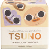 Organic Cotton Tampons Regular