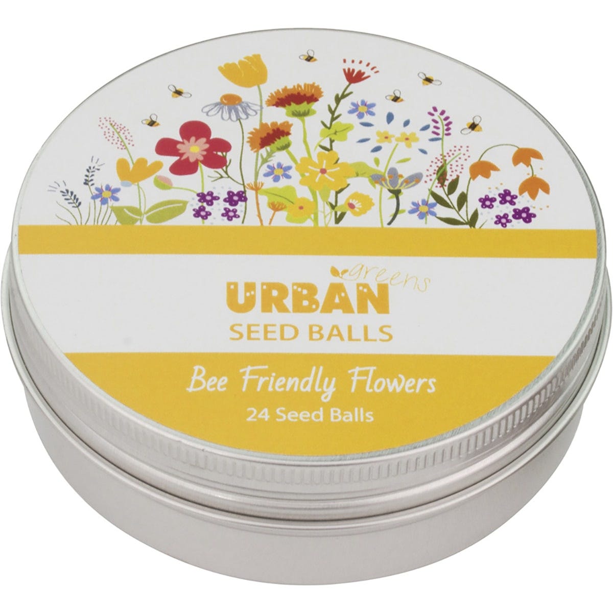 Seed Balls Bee Friendly Flowers 24 per Tin