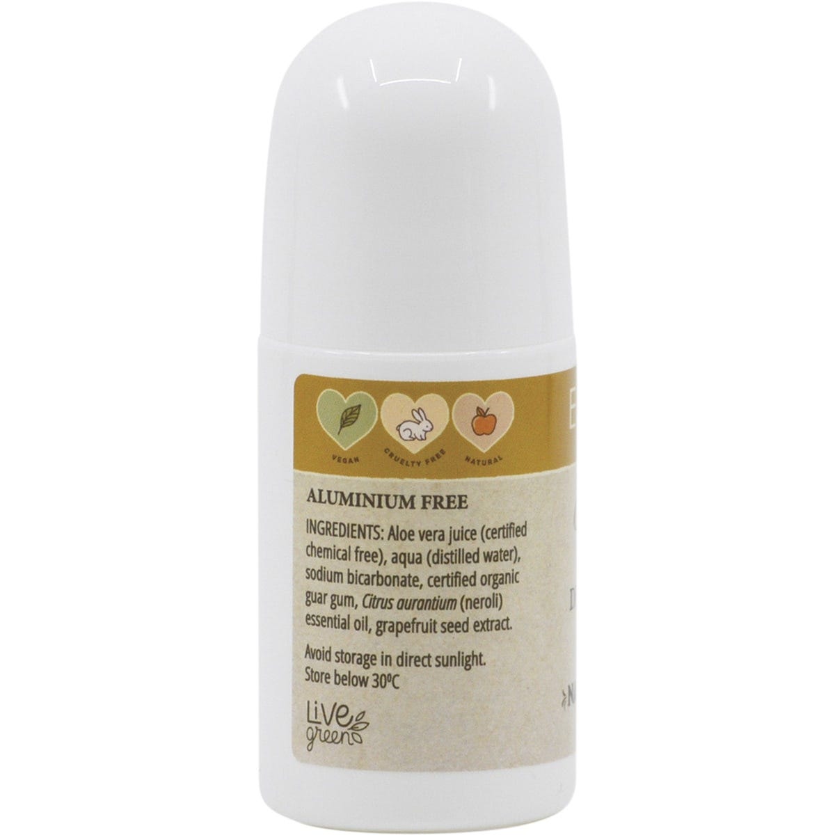 Vrindavan Roll-On Deodorant Eco Family Neroli Aluminium Free