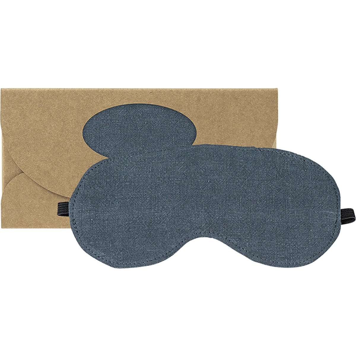 Eye Mask Luxe Linen Slate