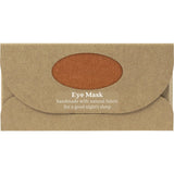 Wheatbags Love Eye Mask Luxe Linen Copper