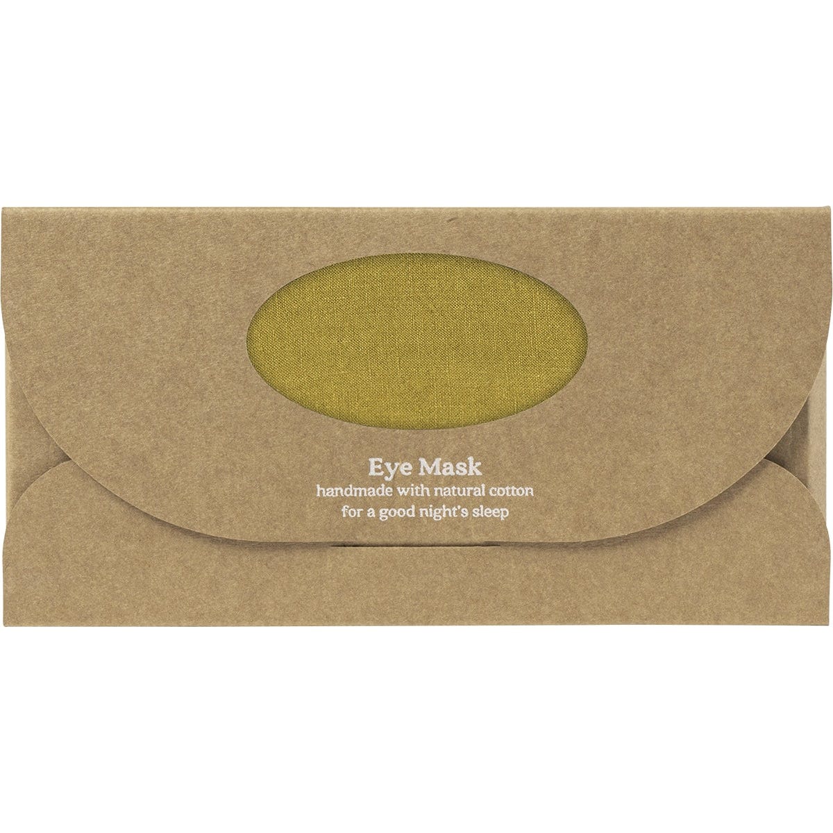 Wheatbags Love Eye Mask Luxe Linen Pistachio