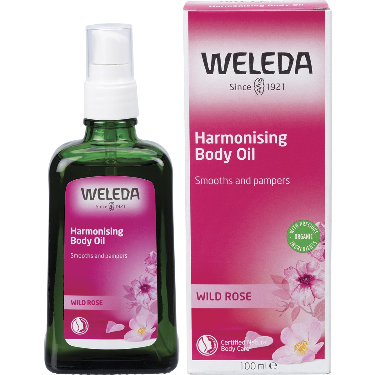 Harmonising Body Oil Wild Rose