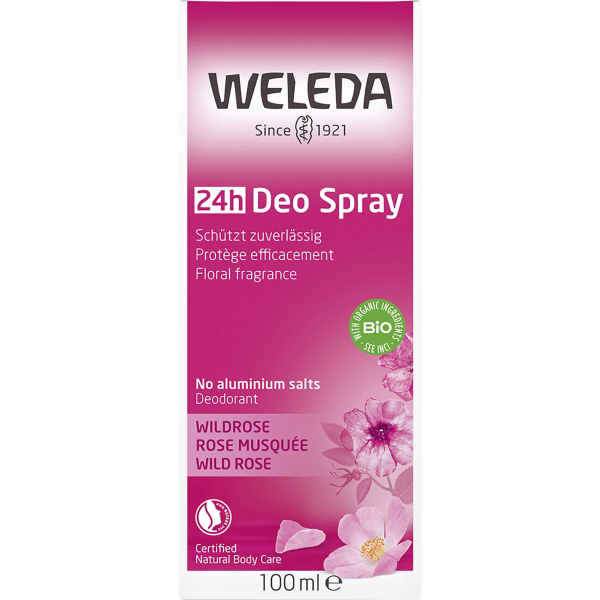 Weleda 24h Deo Spray Wild Rose