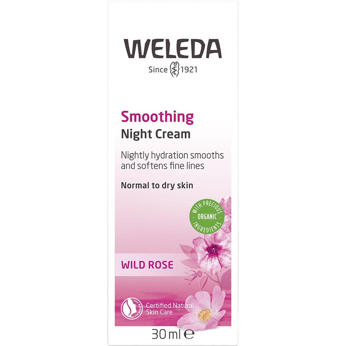 Weleda Smoothing Night Cream Wild Rose