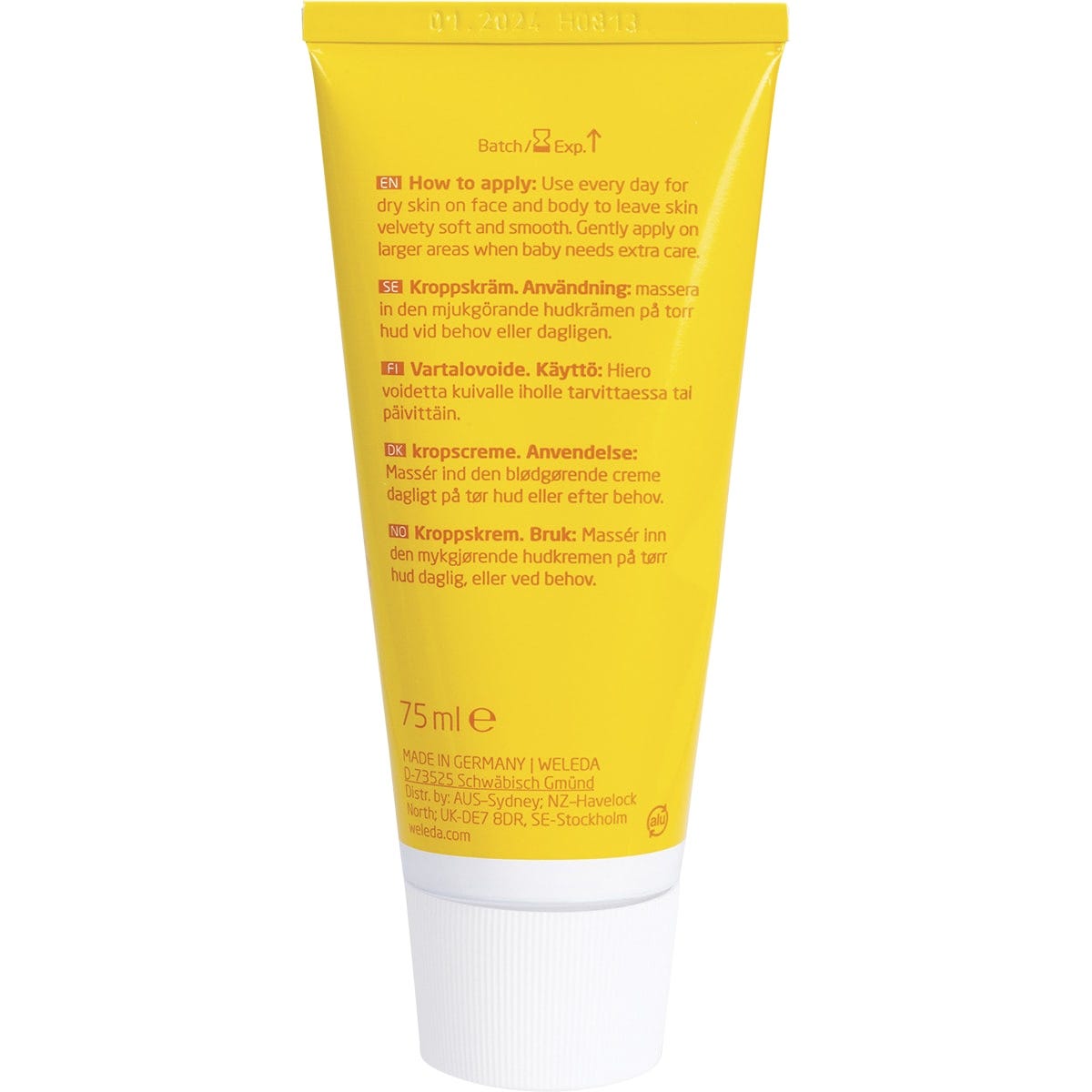 Weleda Calendula Intensive Body Cream Baby