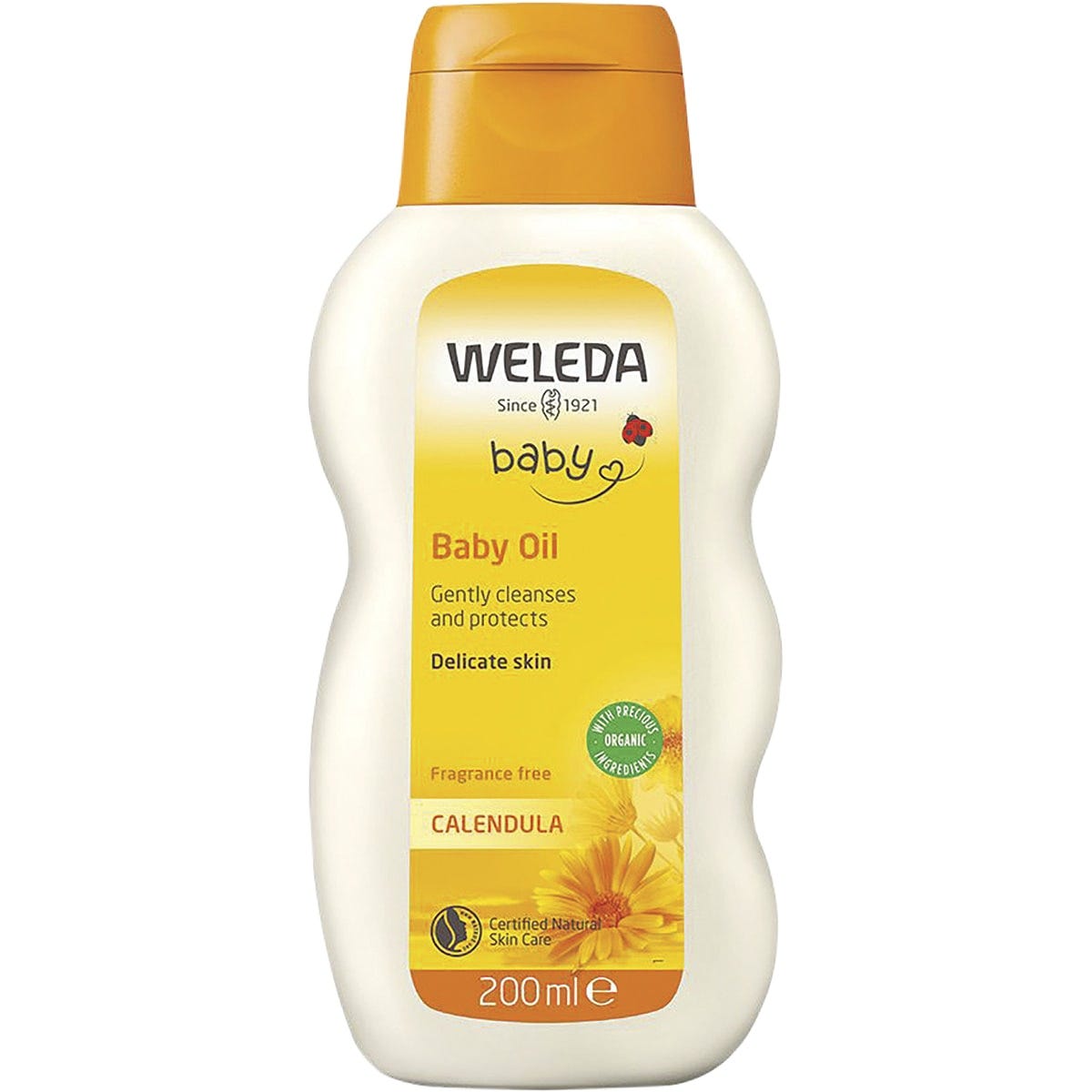 Calendula Baby Oil Fragrance Free