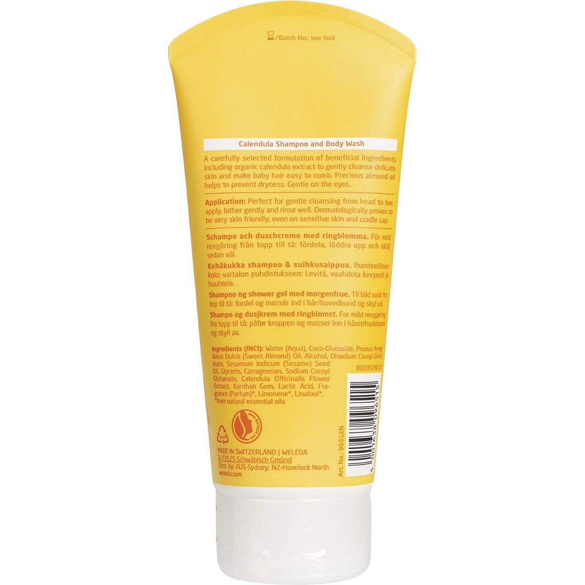 Weleda Calendula Shampoo & Body Wash Baby