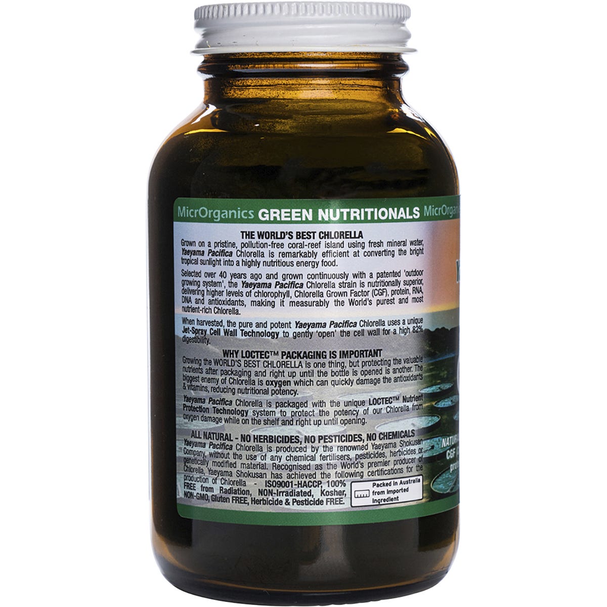 Green Nutritionals Yaeyama Pacifica Chlorella Powder